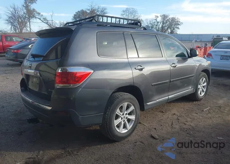 2011 Toyota Highlander Se V6 from USA, damaged, VIN 5TDBK3EHXBS052240